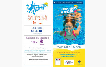 Stage "J'apprends à nager et aisance aquatique " du 06 au 10 juillet / Hélène Boucher