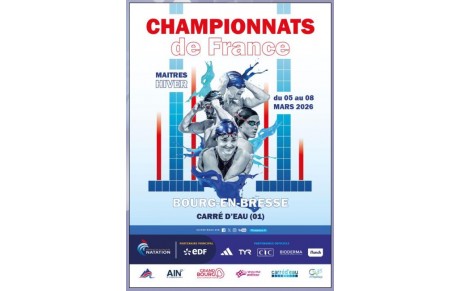 Championnats de France Hiver Maîtres N1 2026 Bourg-en-Bresse
