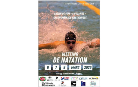Championnats de Bretagne - Rennes - 50 m Du Vendredi 6 au Dimanche 8 Mars 2026