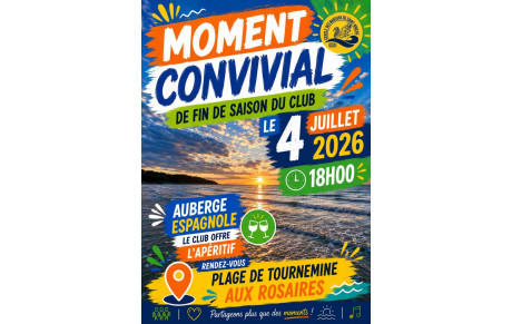 🌅 On termine la saison en beauté… et surtout tous ensemble ! 🌊☀️